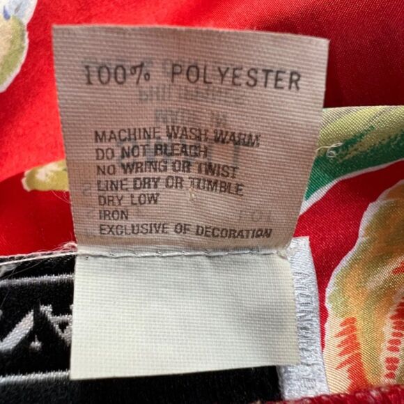 Natori Red Floral Kimono Robe – Size Small - Picture 5 of 12